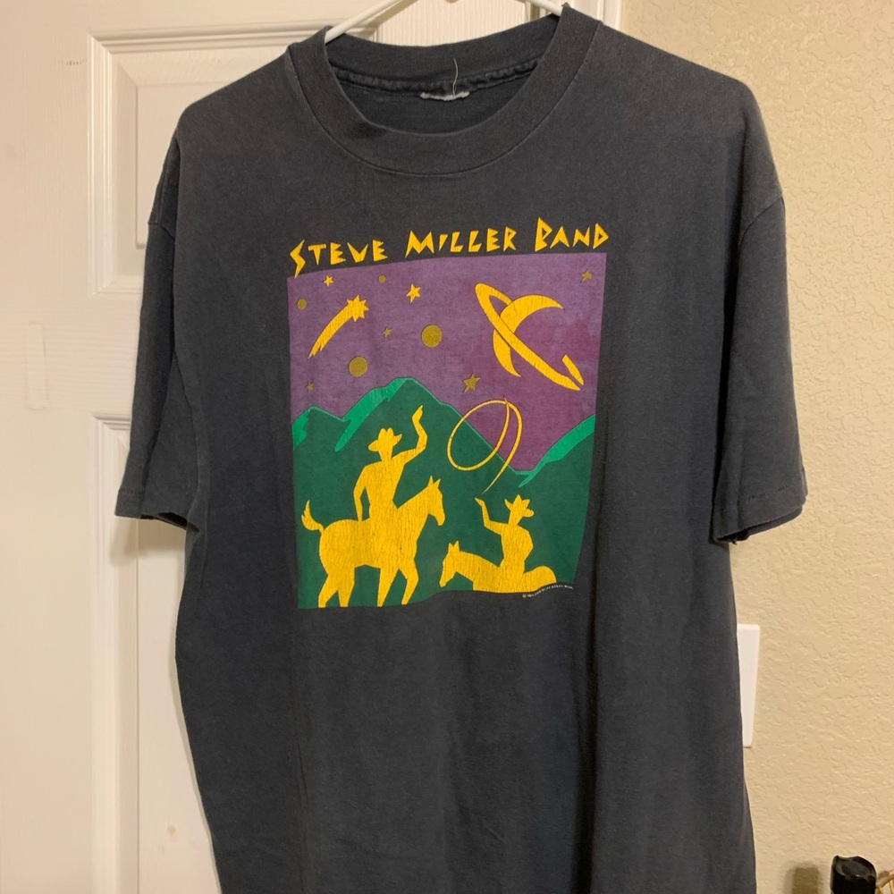 1989 Steve Miller Band 1989 Tour Space Cowboy Shirt